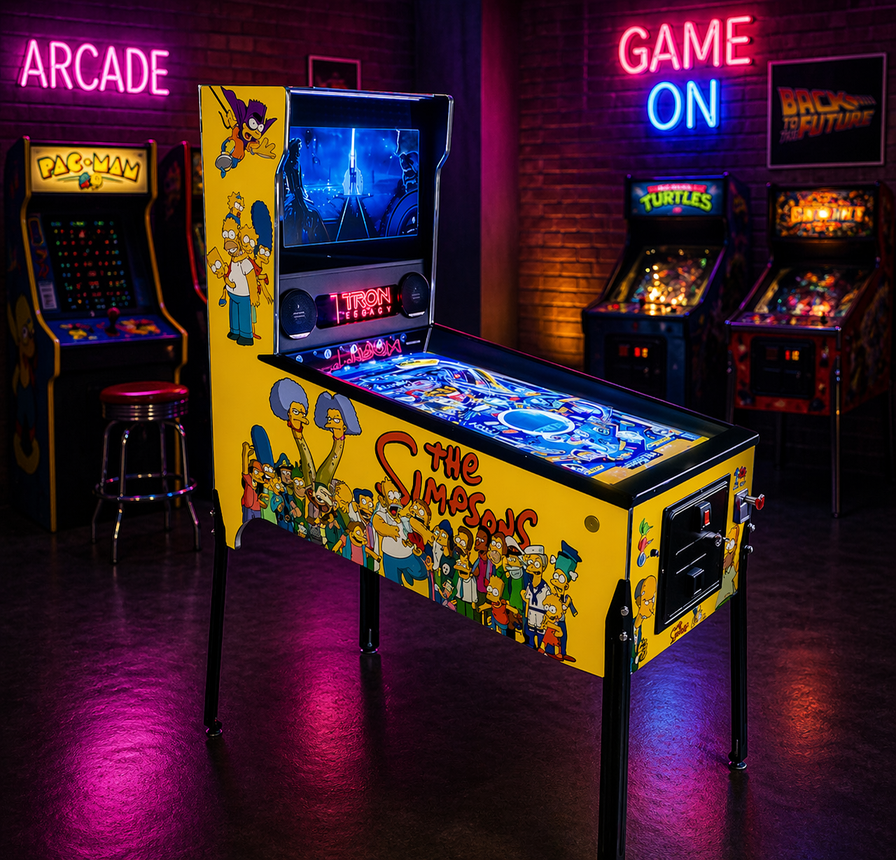 Pincab simpsons (tarif TTC/jour, livraison non incluse)